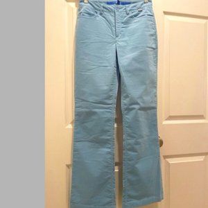 Excellent Escada Sport ice blue corduroy pants women,size 34